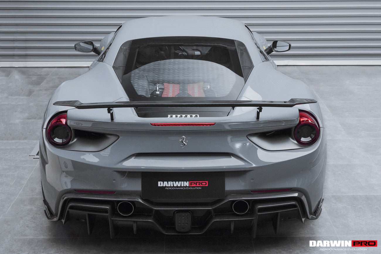 2015 - 2020 Ferrari 488 GTB/Spyder iMP-Performance Carbon Fiber Rear Diffuser