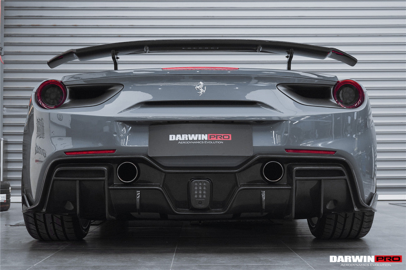 2015 - 2020 Ferrari 488 GTB/Spyder iMP-Performance Carbon Fiber Rear Diffuser