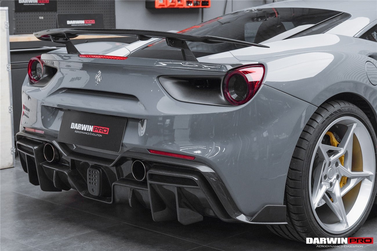 2015 - 2020 Ferrari 488 GTB/Spyder iMP-Performance Carbon Fiber Rear Diffuser