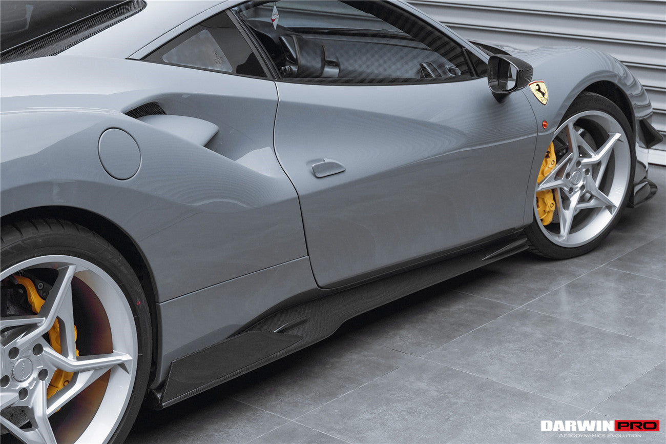 2015 - 2020 Ferrari 488 GTB/Spyder iMP-Performance Carbon Fiber Side Skirts Under Board