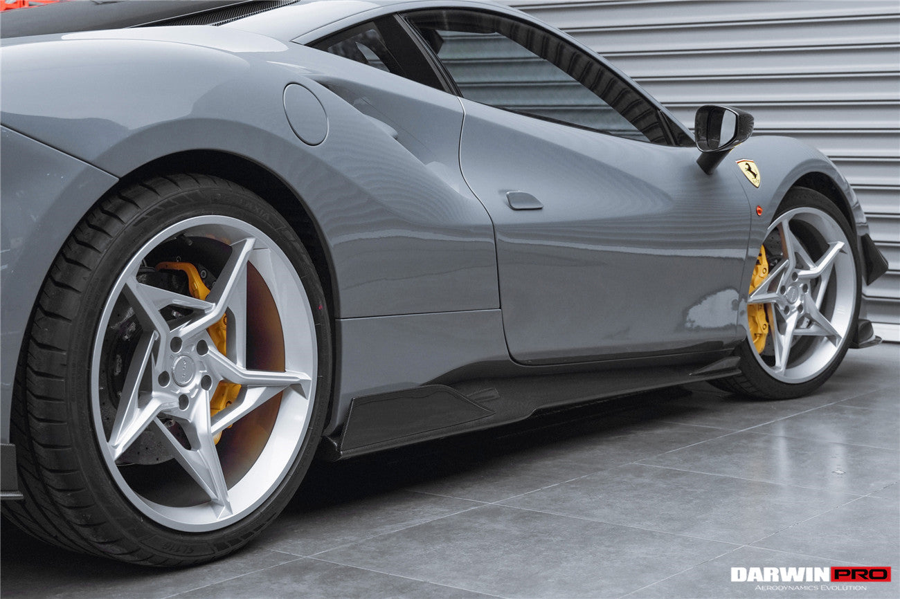 2015 - 2020 Ferrari 488 GTB/Spyder iMP-Performance Carbon Fiber Side Skirts Under Board
