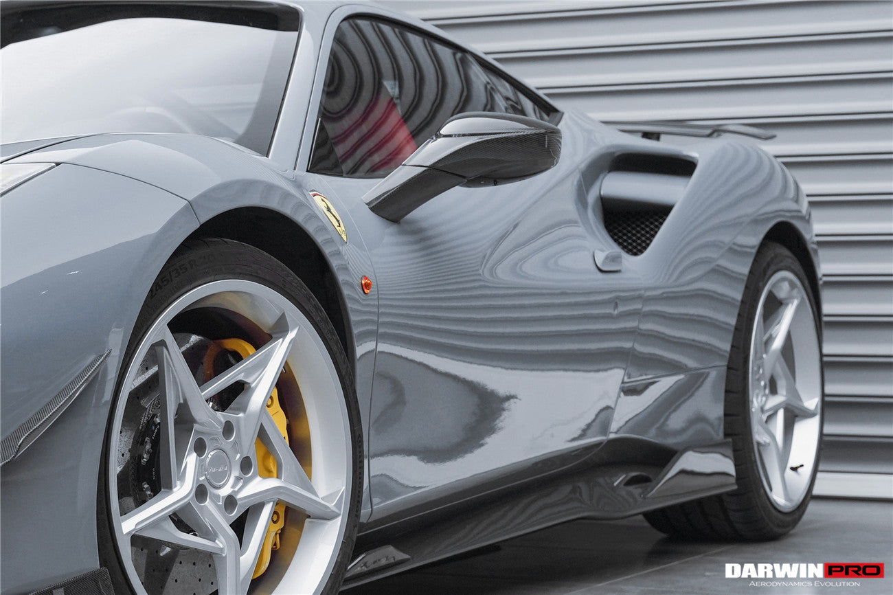 2015 - 2020 Ferrari 488 GTB/Spyder iMP-Performance Carbon Fiber Side Skirts Under Board