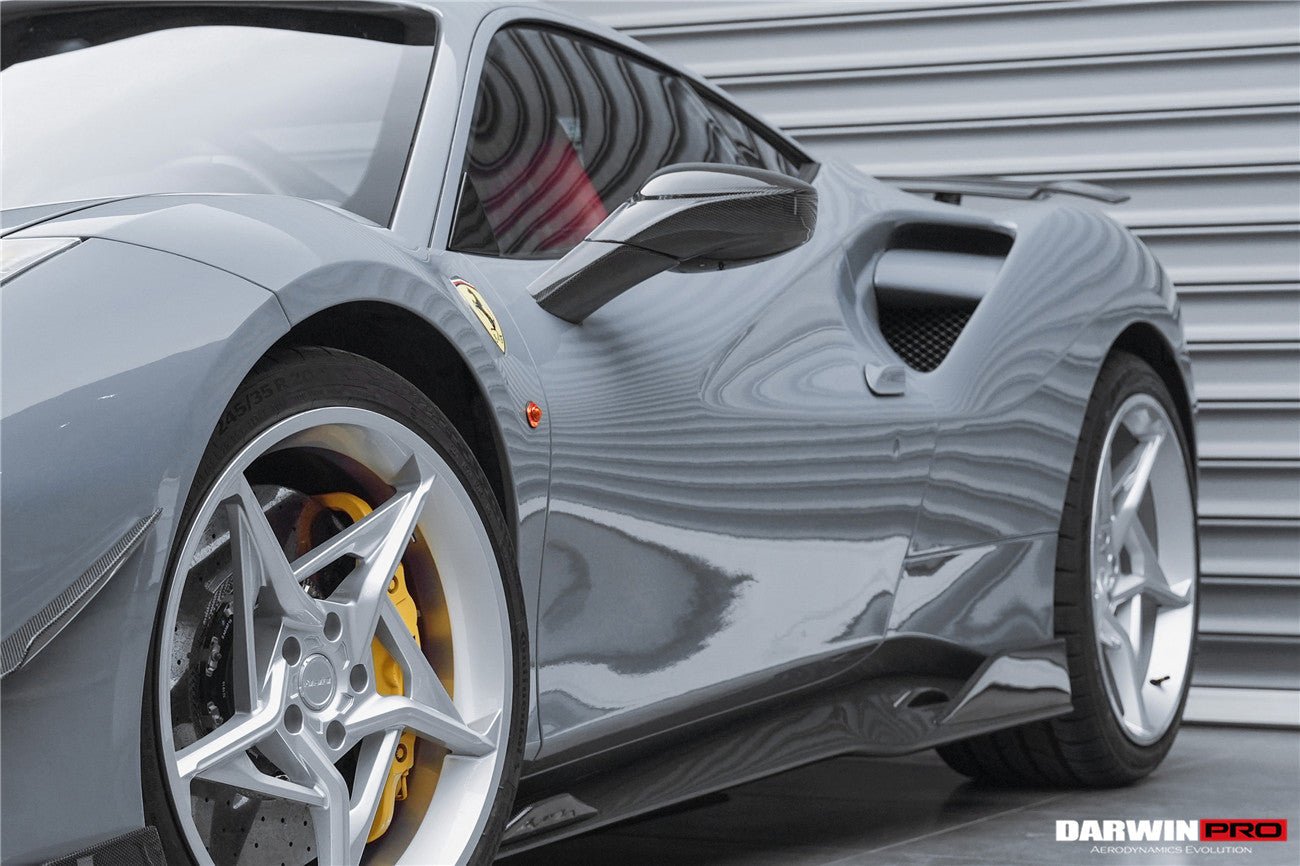2015 - 2020 Ferrari 488 GTB/Spyder iMP-Performance Carbon Fiber Side Skirts Under Board