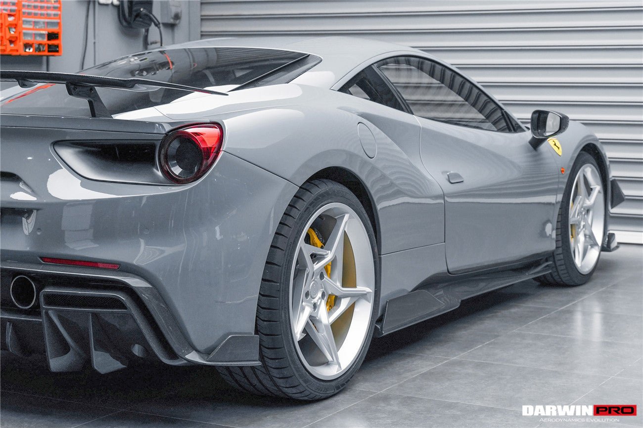 2015 - 2020 Ferrari 488 GTB/Spyder iMP-Performance Carbon Fiber Side Skirts Under Board
