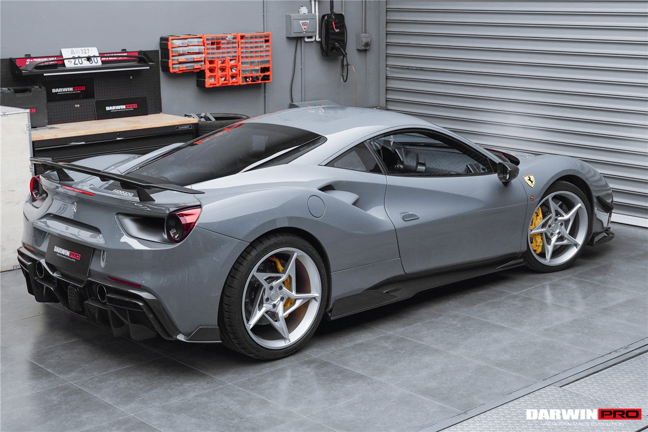 2015 - 2020 Ferrari 488 GTB/Spyder iMP-Performance Carbon Fiber Side Skirts Under Board
