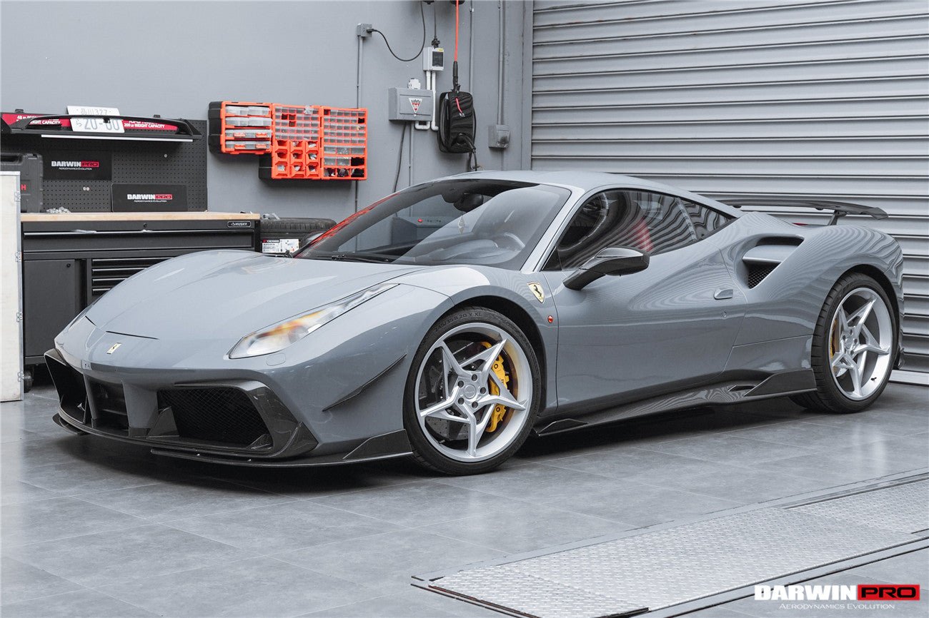 2015-2020 Ferrari 488 GTB/Spyder IMP Performance Carbon Fiber Front Lip