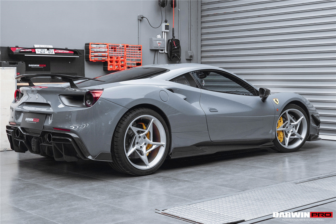 2015 - 2020 Ferrari 488 GTB/Spyder iMP-Performance Carbon Fiber Side Skirts Under Board