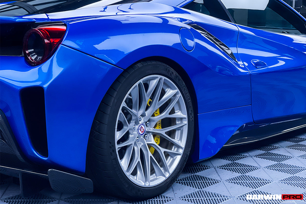 2015 - 2020 Ferrari 488 GTB & Spyder Pista Style Side Skirts