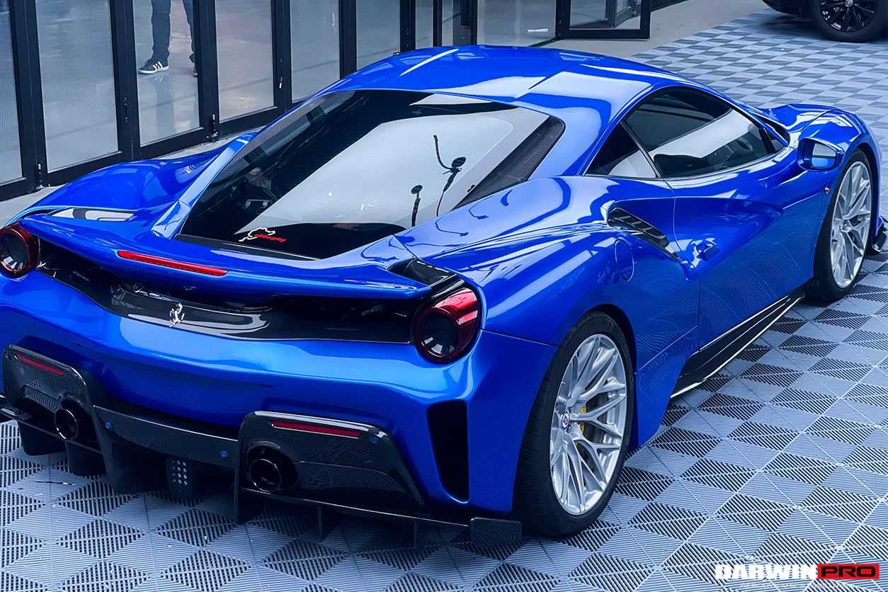 2015 - 2020 Ferrari 488 GTB & Spyder Pista Style Side Skirts