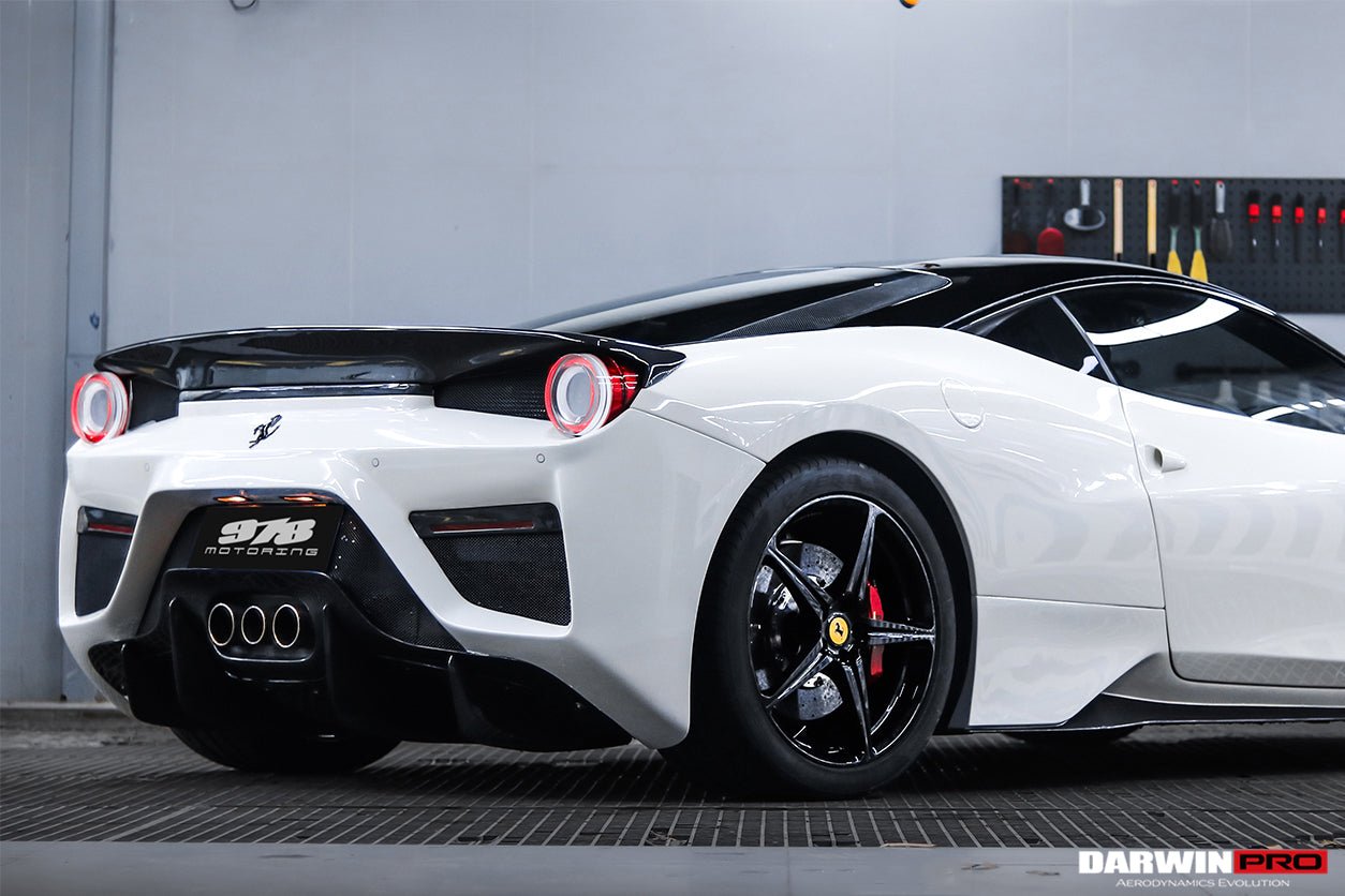 2010 - 2015 Ferrari 458 Coupe & Spider BKSS Style Tail Light Cover