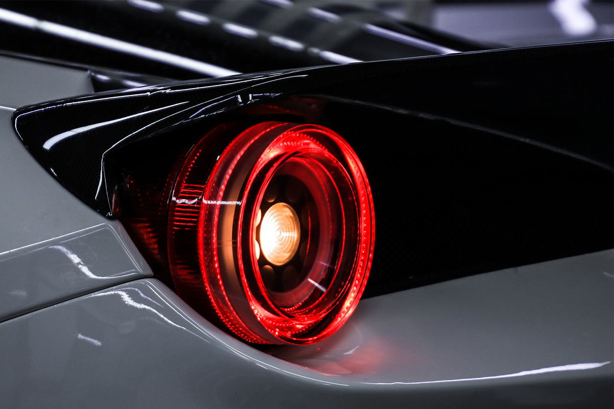 2010 - 2015 Ferrari 458 Coupe & Spider BKSS Style Tail Light Cover