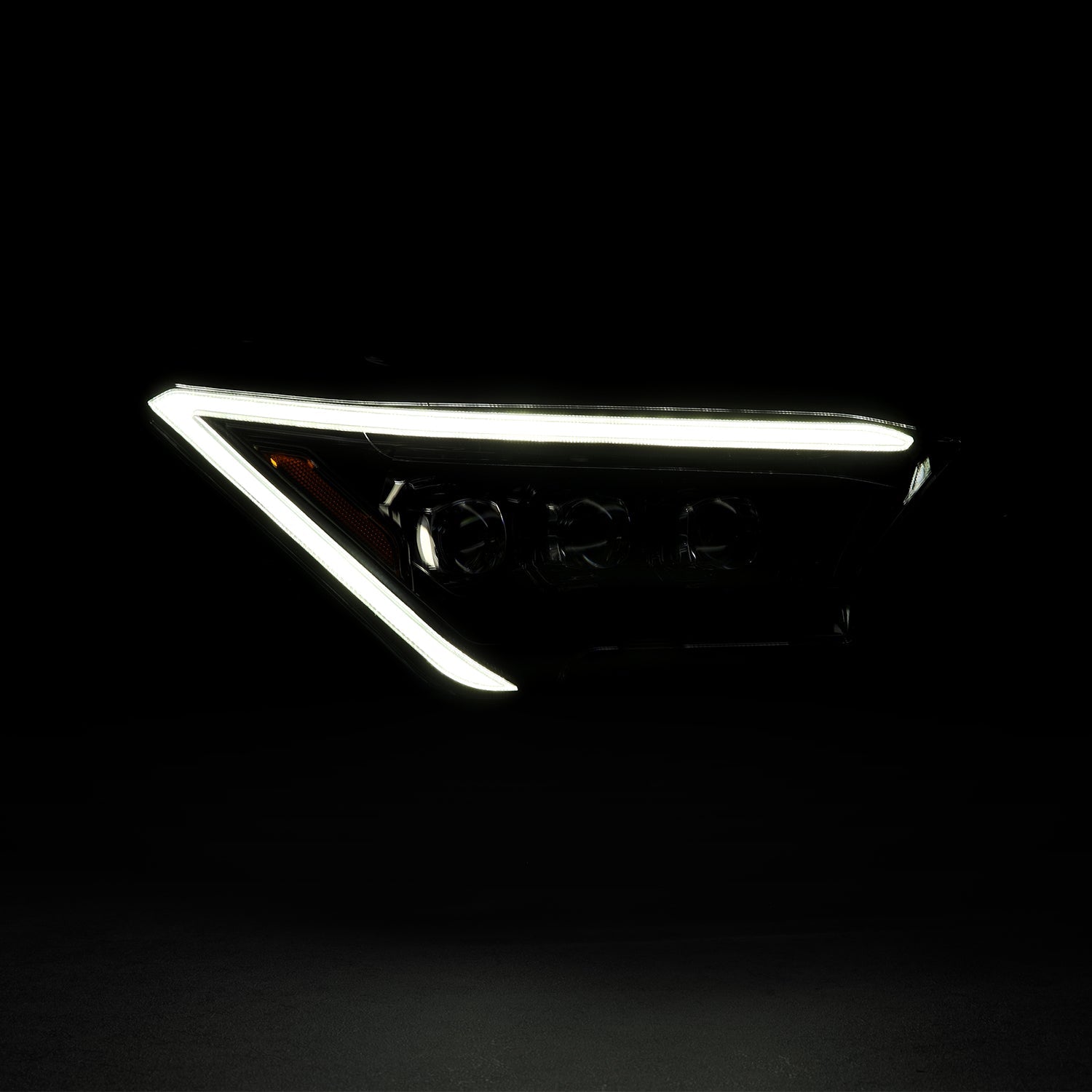 24-25 Toyota Tacoma / 25-up 4Runner NOVA-Series LED Projector Headlights Black | AlphaRex