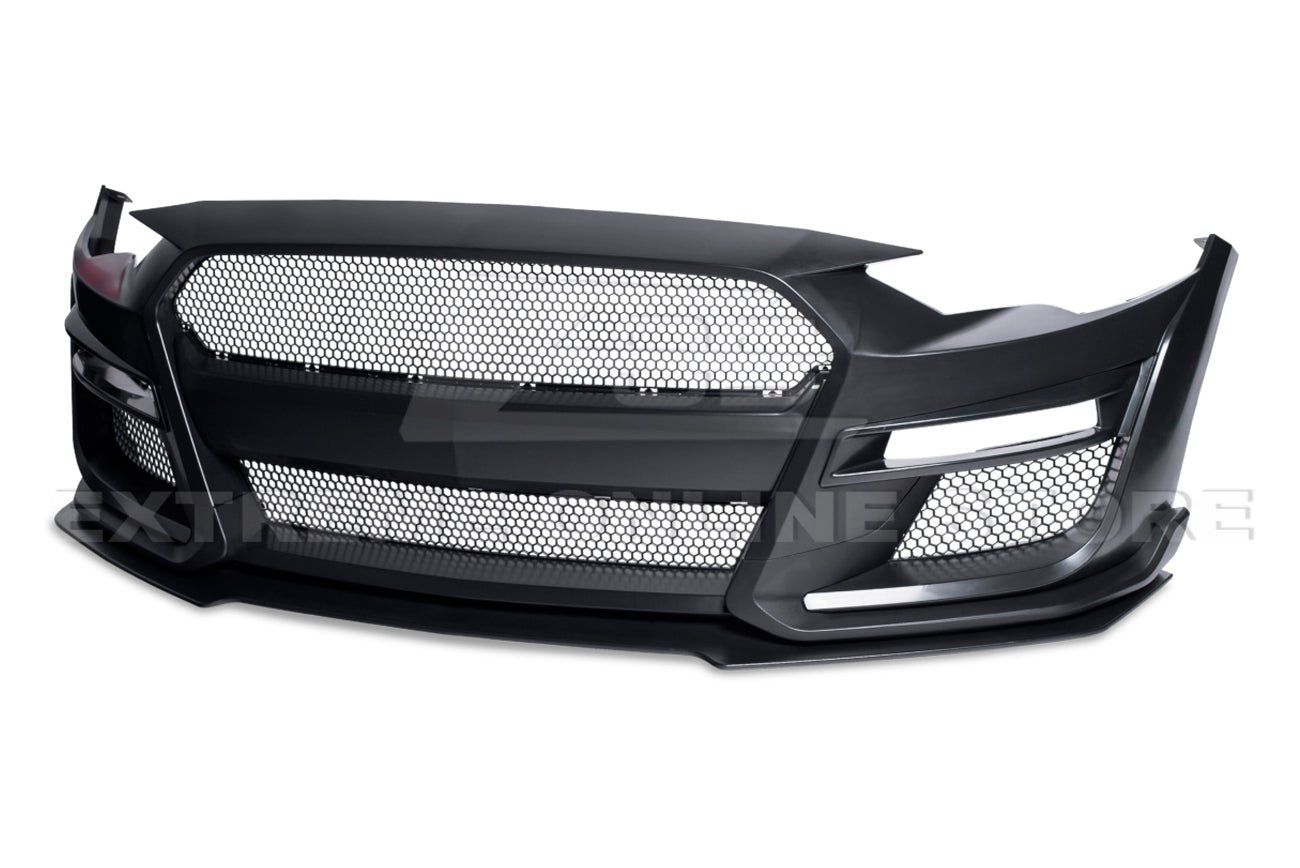 Ford Mustang S550 Facelift GT500 Style Front Bumper Conversion Kit 2018-2023