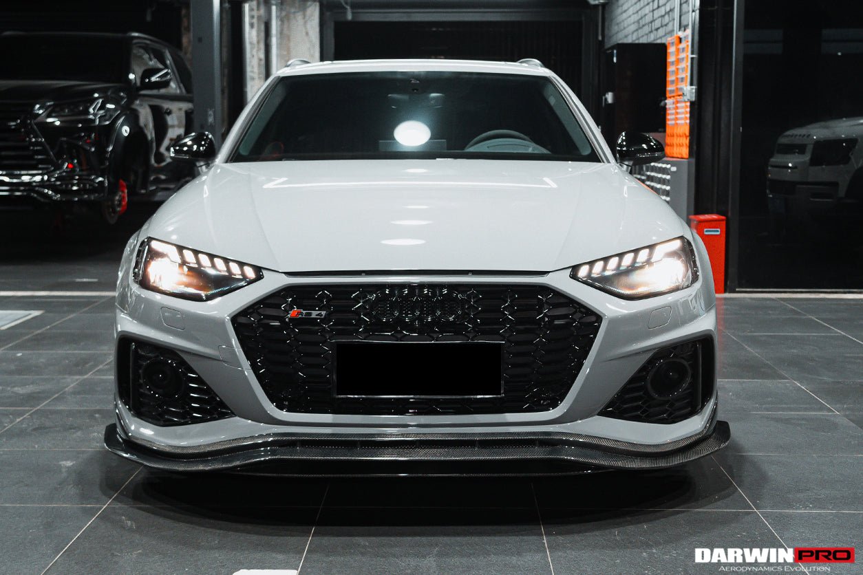 2020 - 2024 Audi RS4 B9.5 BKSS Style Carbon Fiber Front Lip