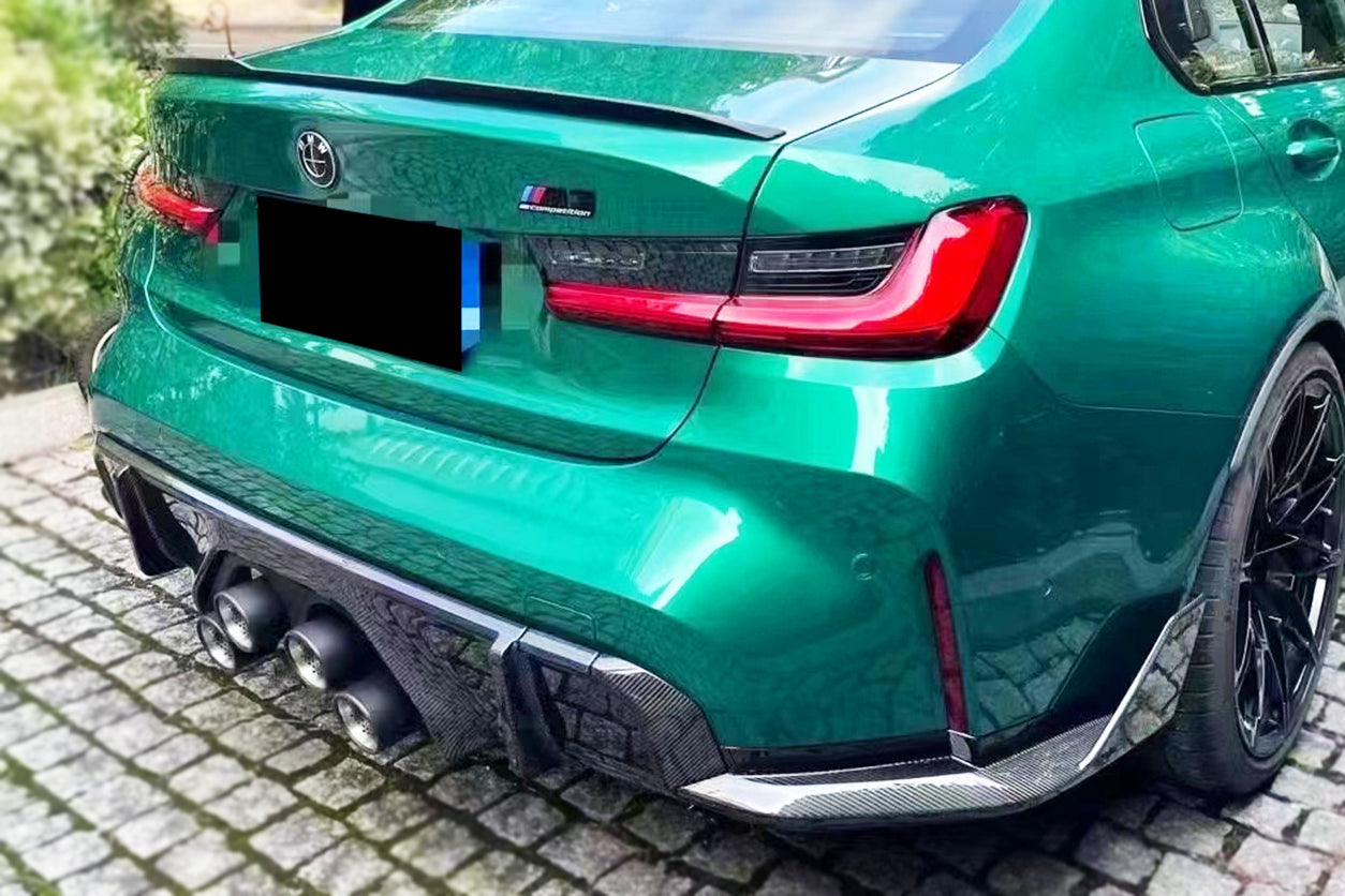 2021-UP BMW M3 G80 MP Style Carbon Fiber Rear Winglets