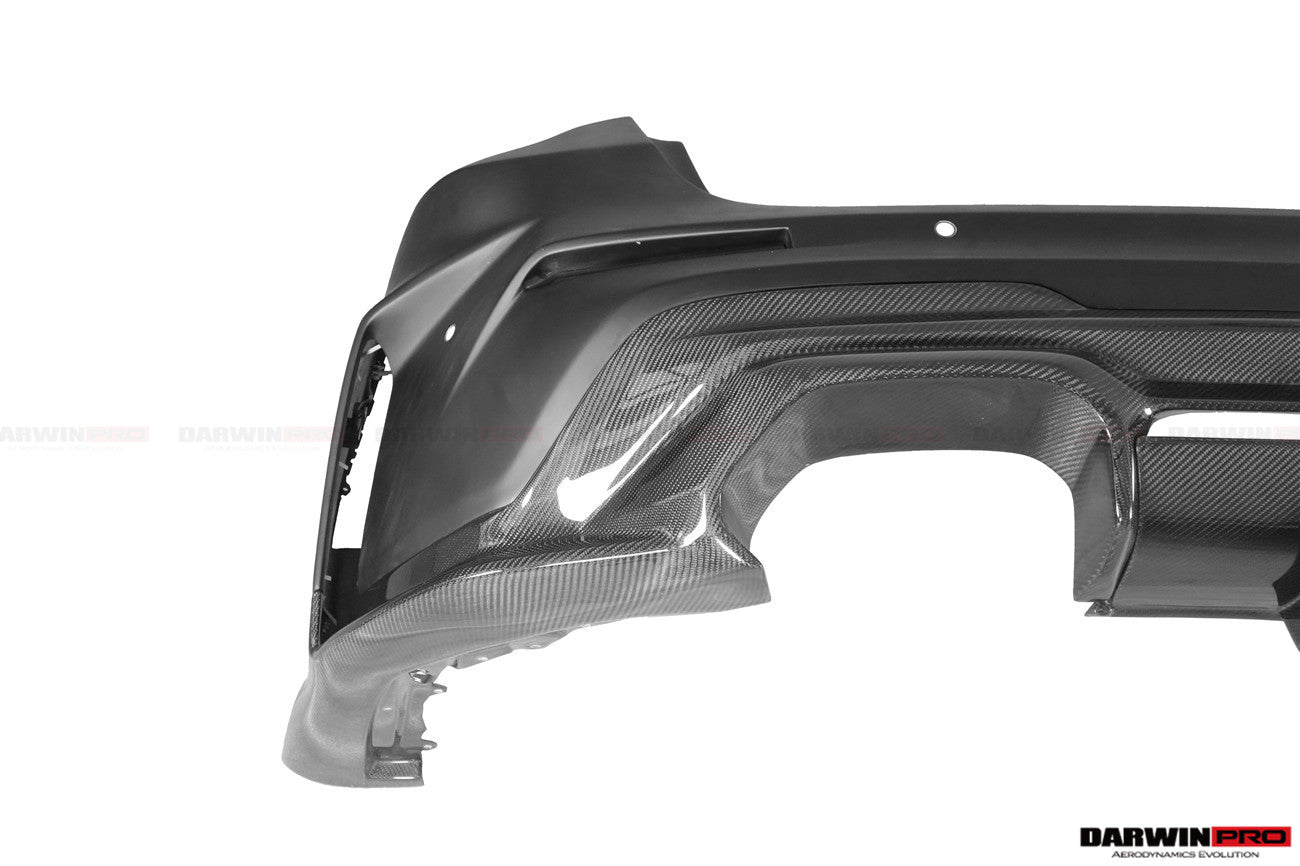 2021-2025 BMW M4 G82 & G83 BKSSII Style Rear Bumper with LED Light