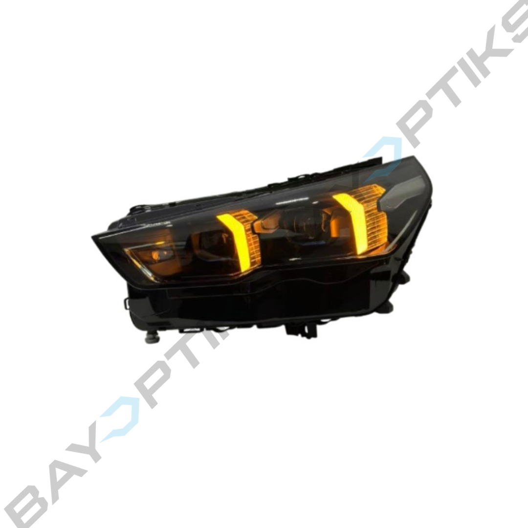 BMW 5 Series G68 Snake Eye Laser Style LED Headlights Yellow/White Dual Color 2024-2026