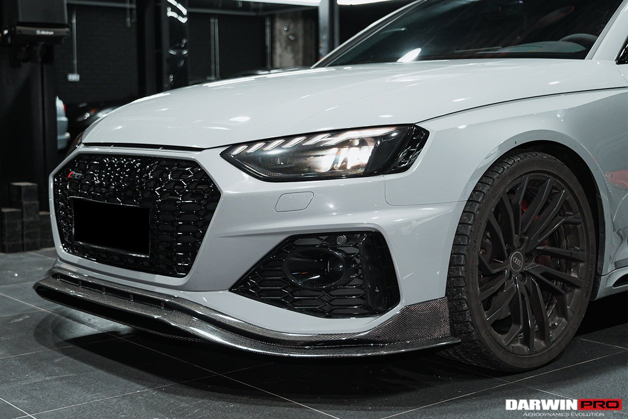 2020 - 2024 Audi RS4 B9.5 BKSS Style Carbon Fiber Front Lip