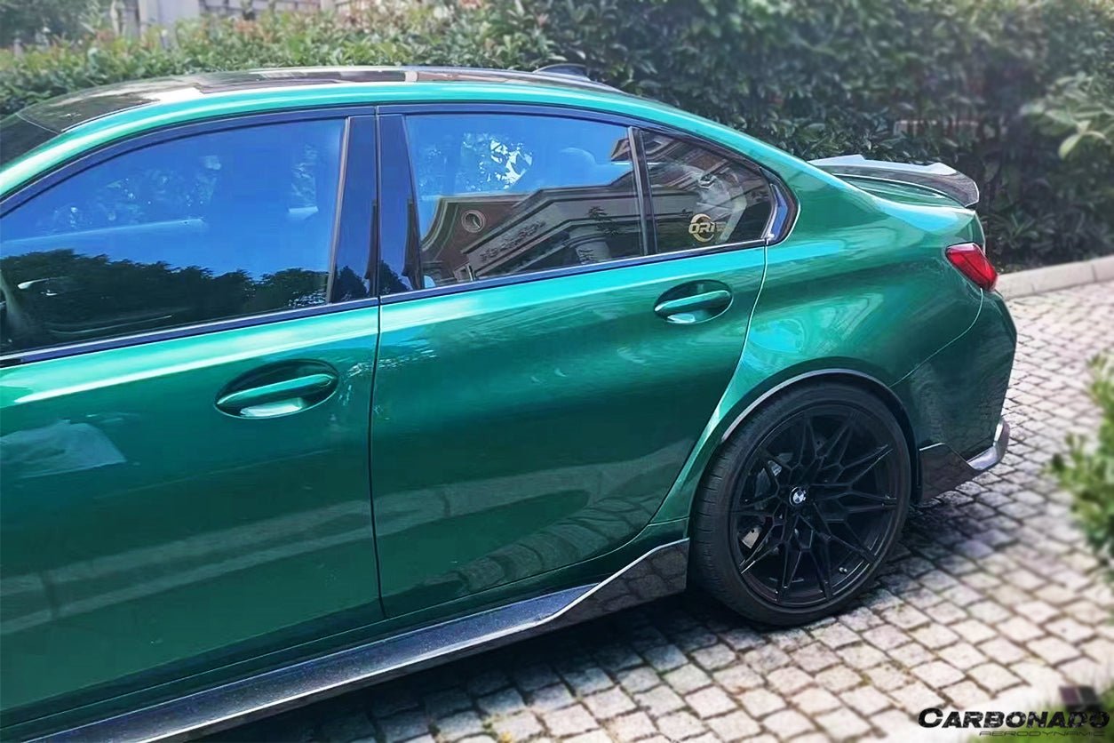 2021-2025 BMW M4 G82 G83 MP Style Carbon Fiber Rear Caps