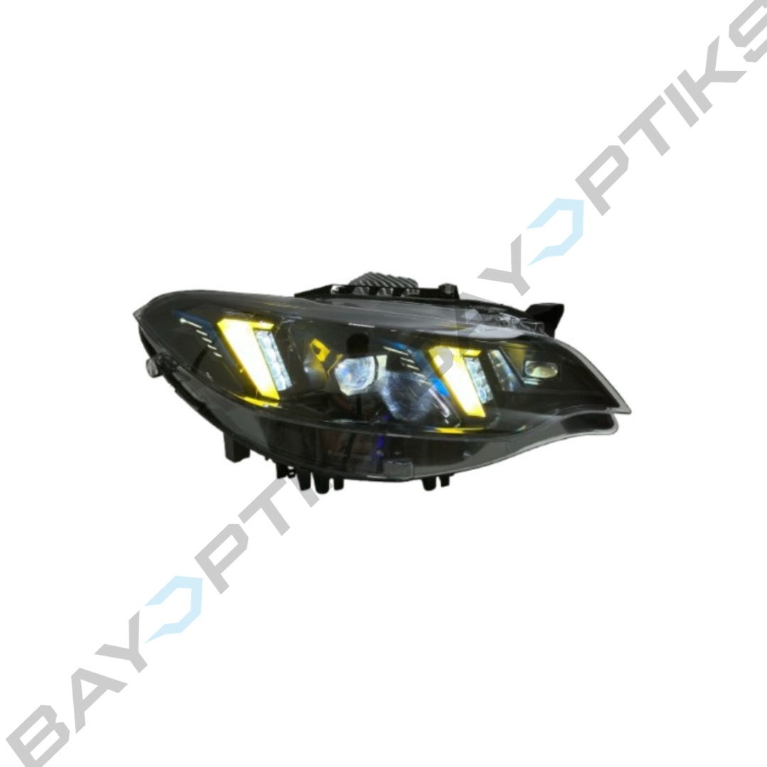 BMW 2 Series F22 M2 F87 Snake Eye LED Headlights Yellow/White Dual Color 2014-2020
