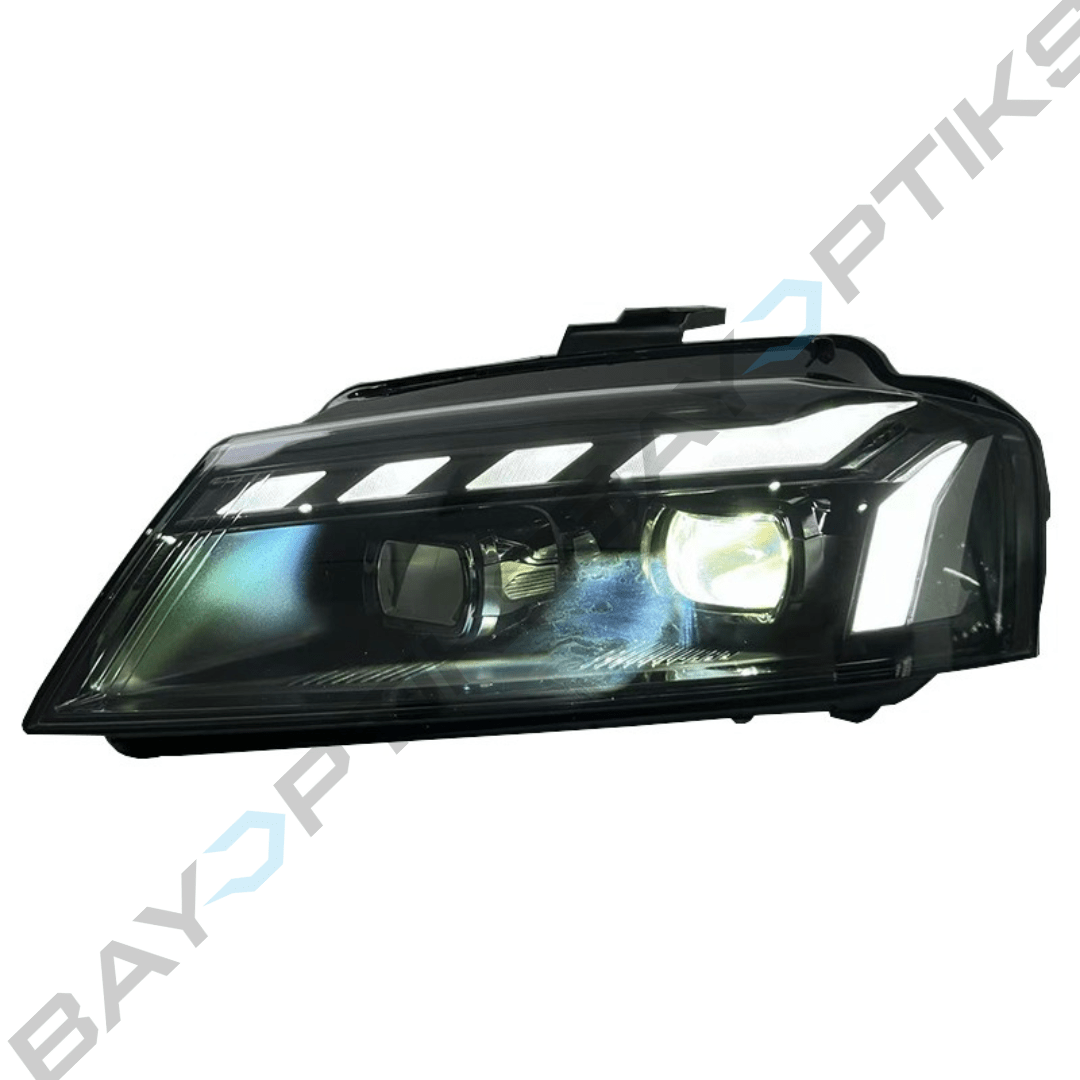 Audi A3 8P RS Style LED Headlights with Blue Startup Animation 2008-2012