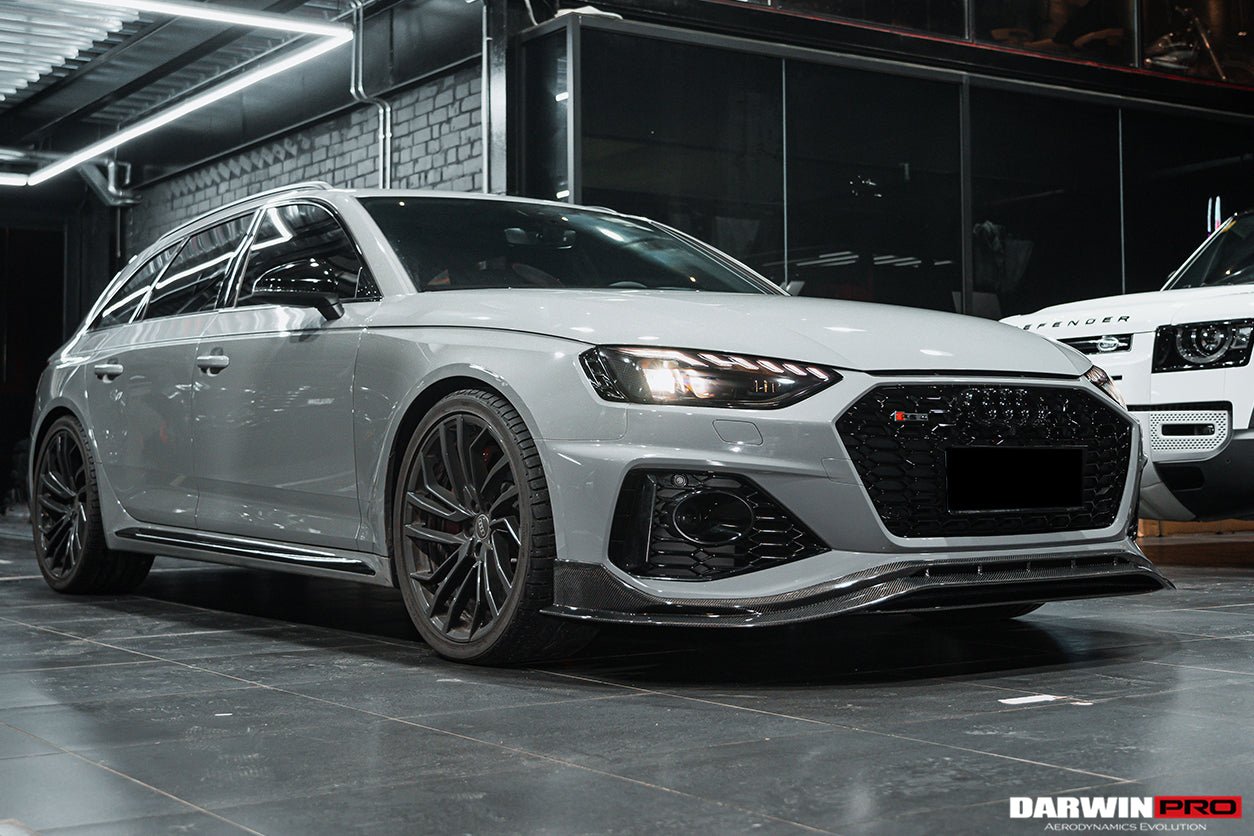 2020 - 2024 Audi RS4 B9.5 BKSS Style Carbon Fiber Front Lip