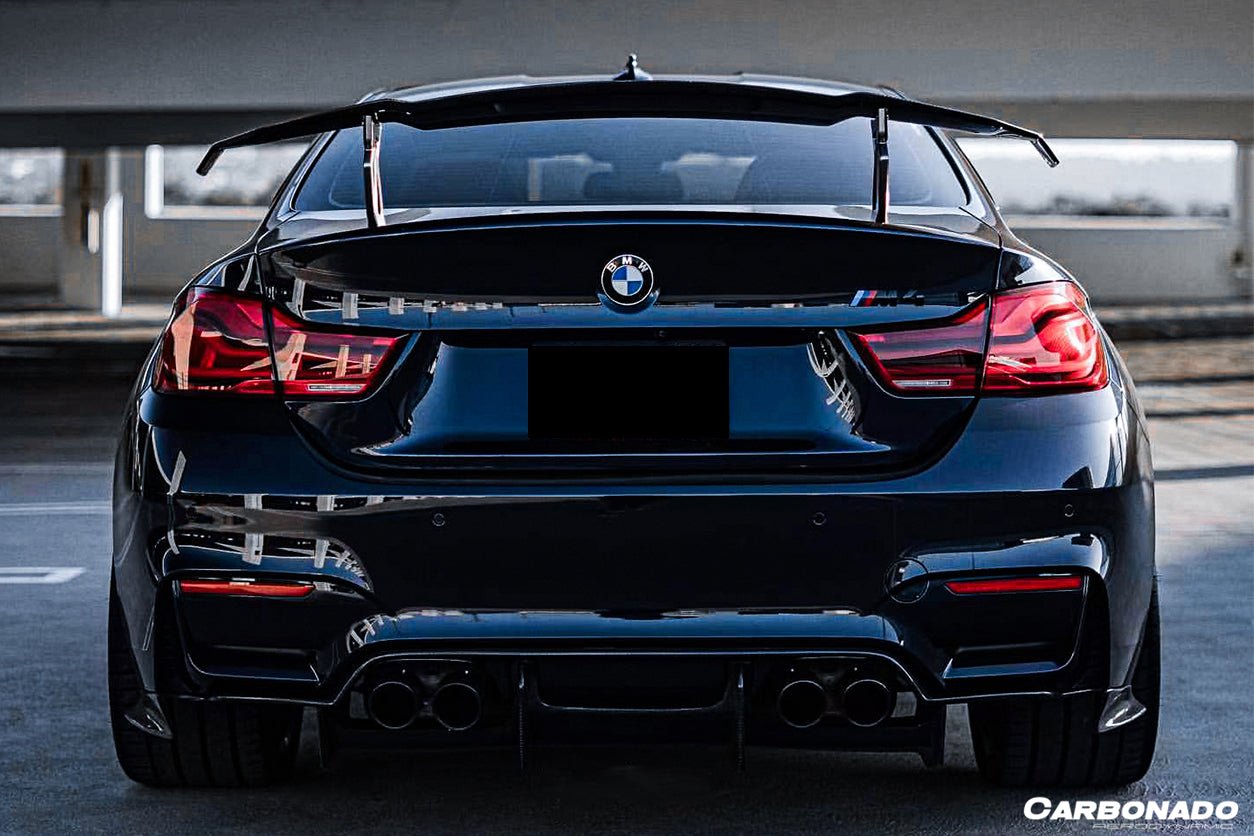 2014-2020 BMW M3 F80 & M4 F82 SM Style Carbon Fiber Rear Lip