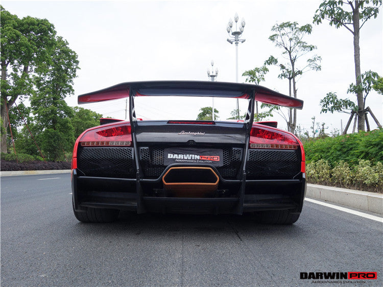 2001 - 2010 Lamborghini Murcielago SV Style Rear Bumper & Wing