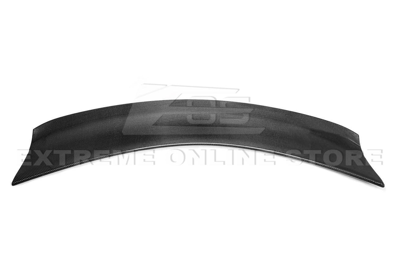 Ford Mustang S550 GT500 Track Pack Style Dry Carbon Fiber Rear High Wing Spoiler 2015-2023