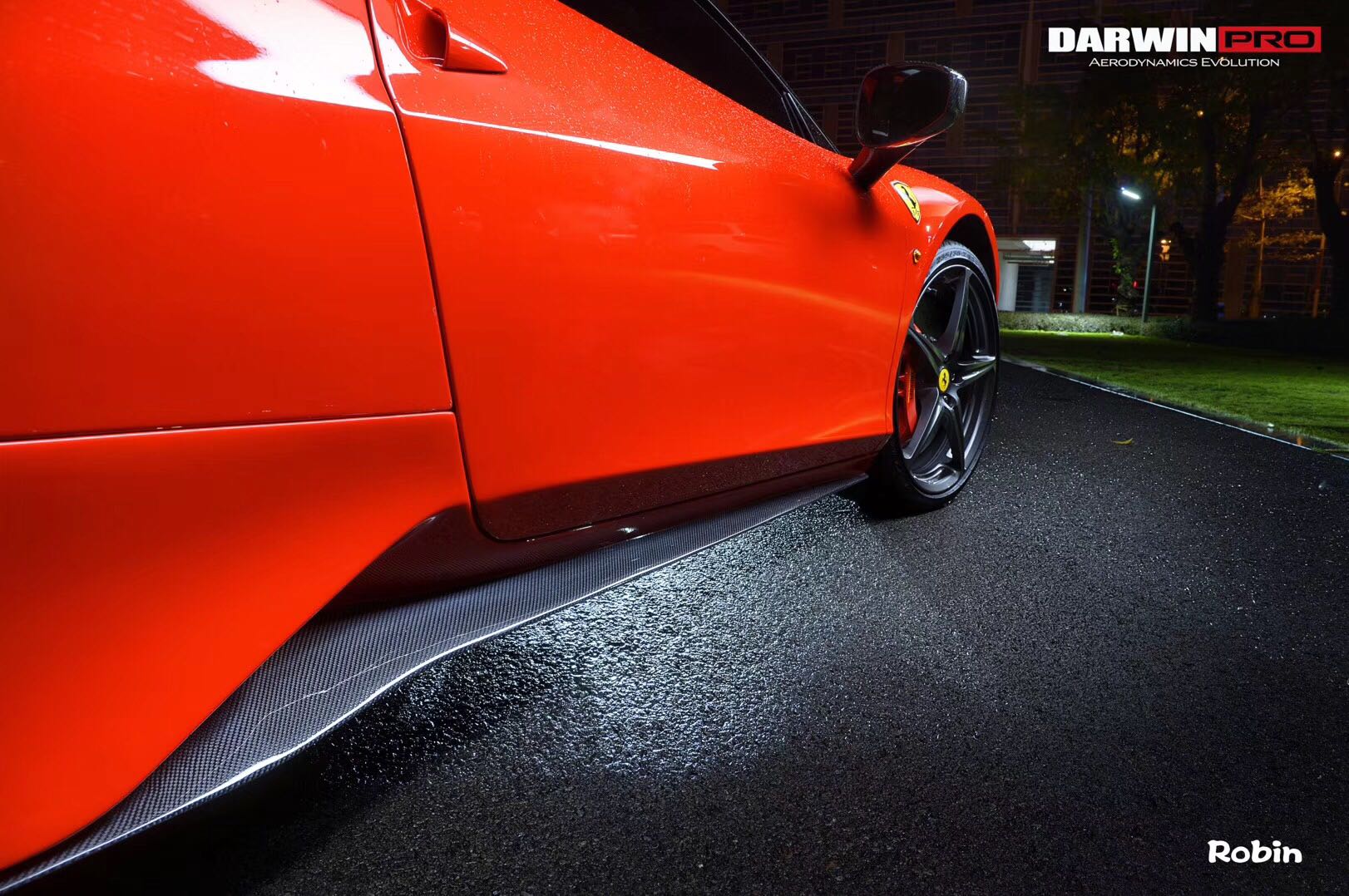 2010-2015 Ferrari 458 Coupe & Spyder BKSS Style Side Skirts