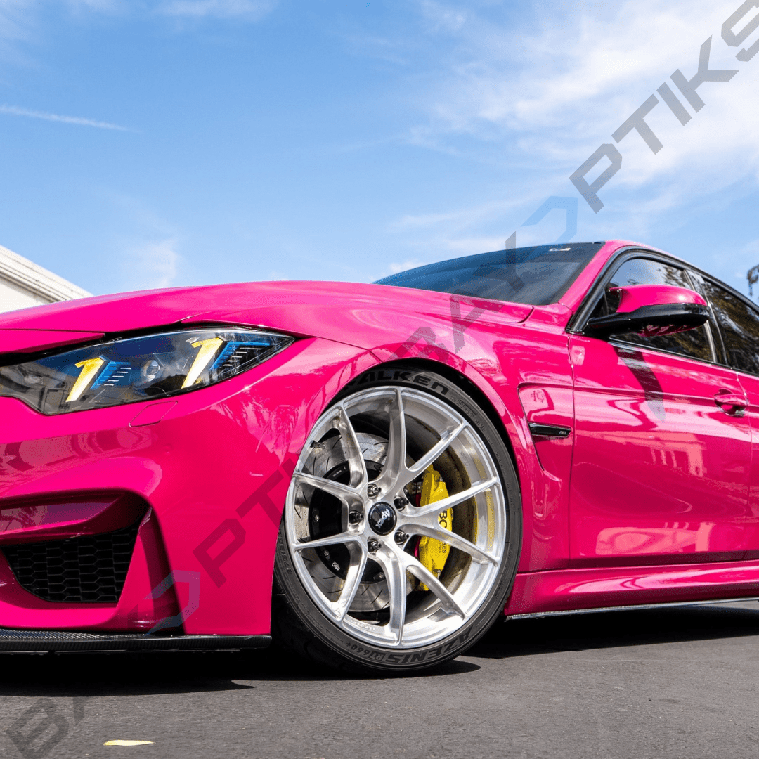 F8X F80 M3 F82 M4 & F32 Coupe Complete Snake Eyes Style LED Headlights CSL Yellow/White 2014 - 2020