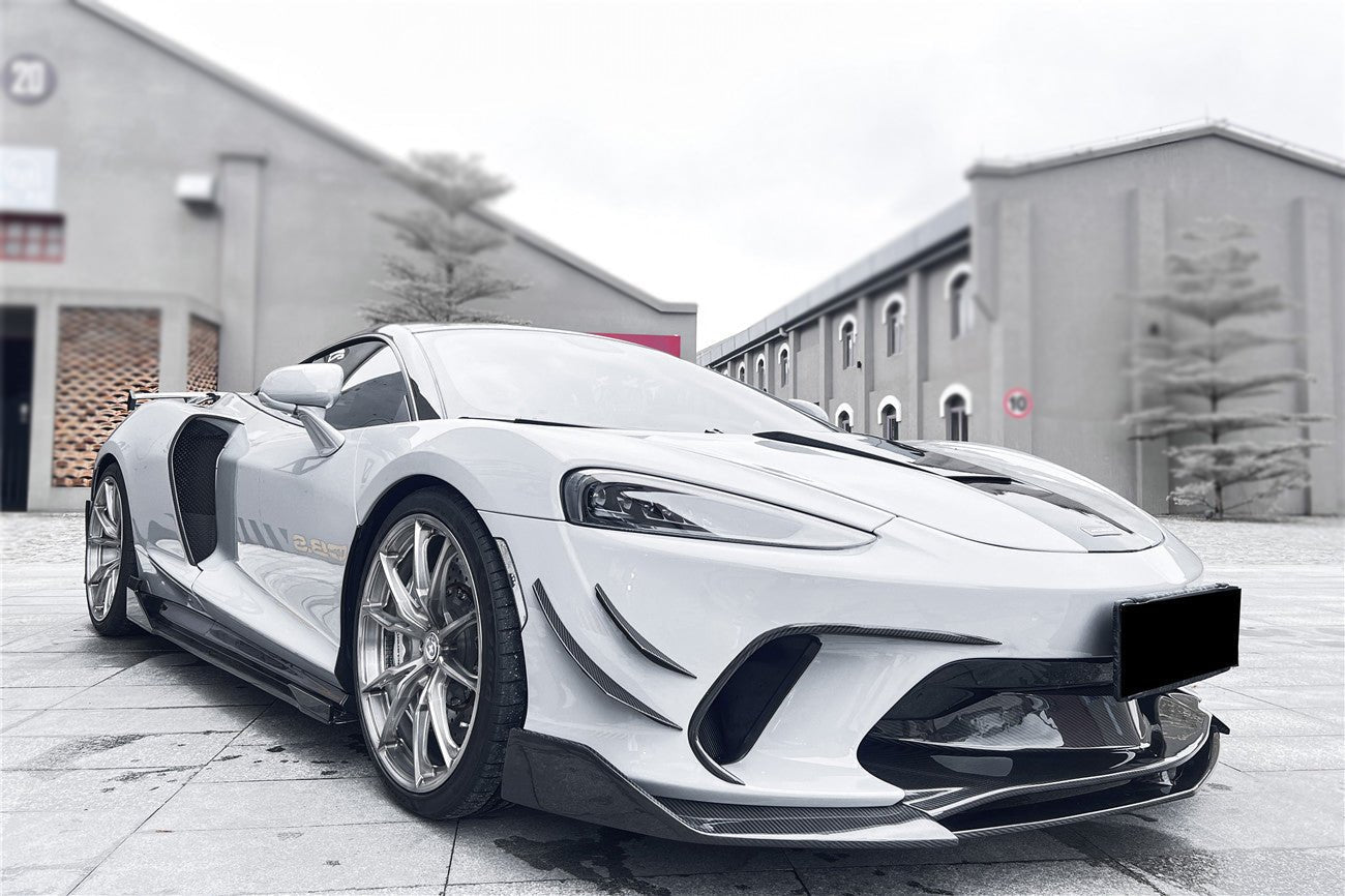 2020 - 2023 McLaren GT WP Style DRY Carbon Fiber Front Lip