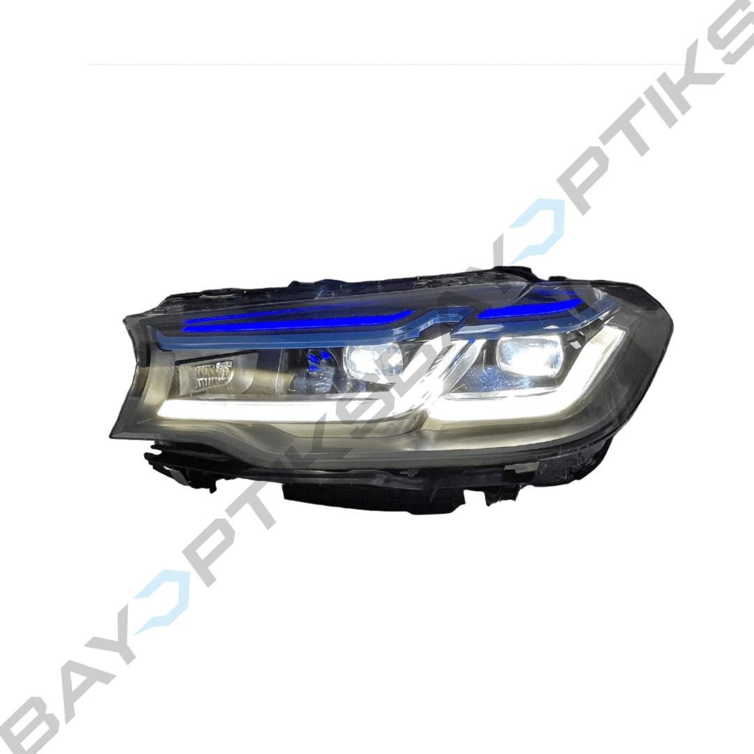 F90 M5 & G30 G38 5 Series Laser Style CSL Yellow/White LED Headlights (2018-2020)