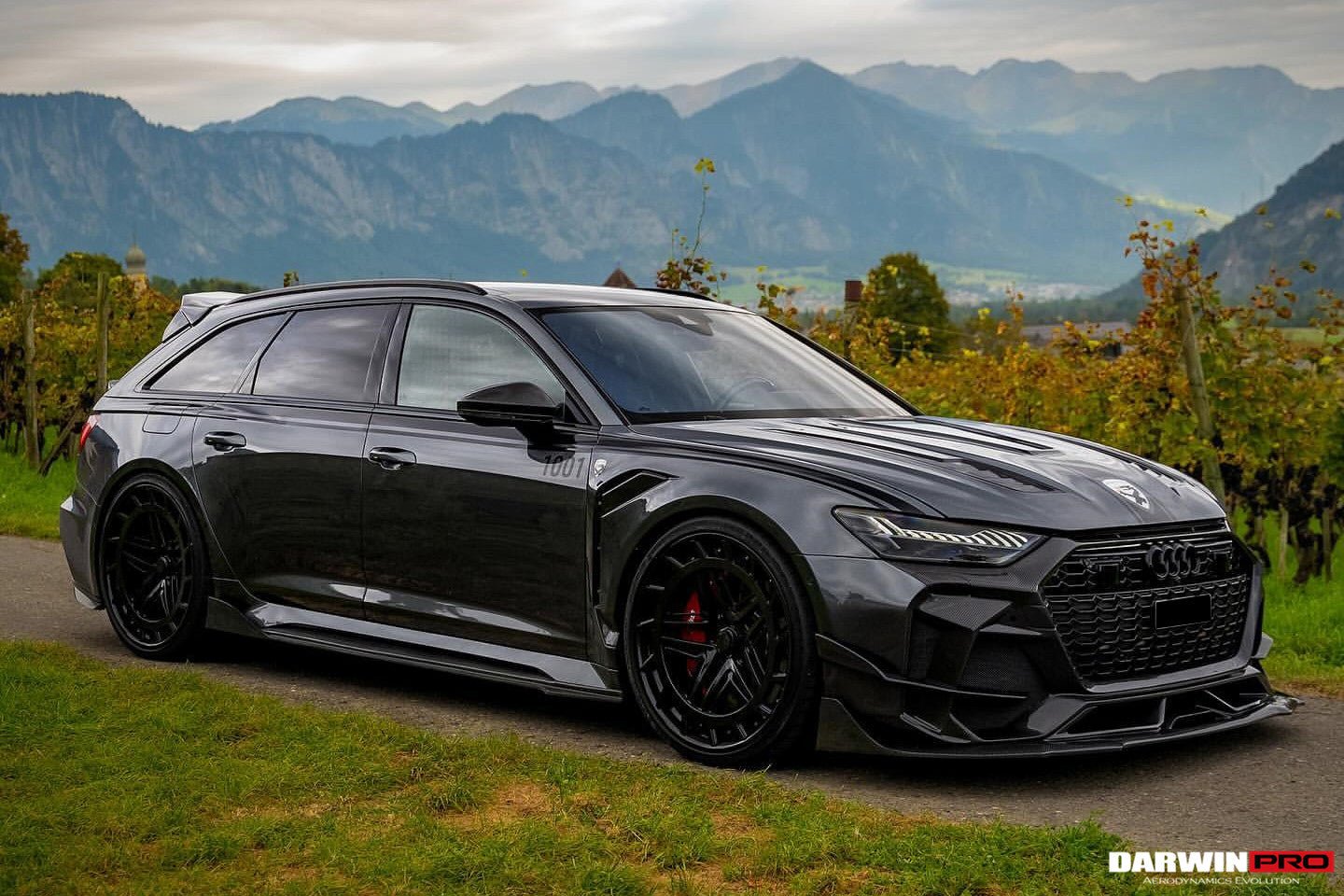 2019 - 2025 Audi RS6 Avant C8 & RS7 Quattro IMP Performance Side Skirts Under Board