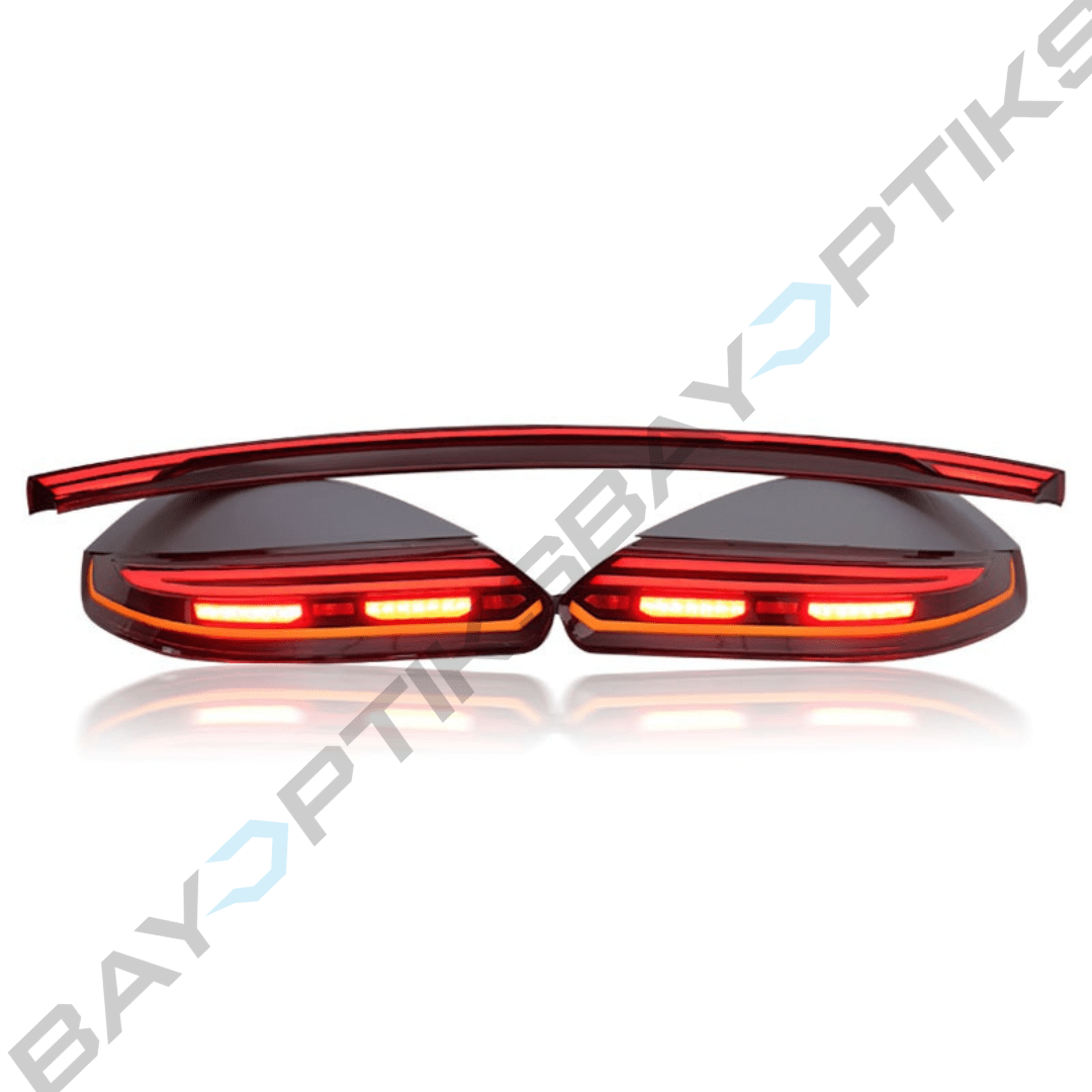 Porsche Panamera 970 Full LED Taillights with Center Light Bar 2010-2016