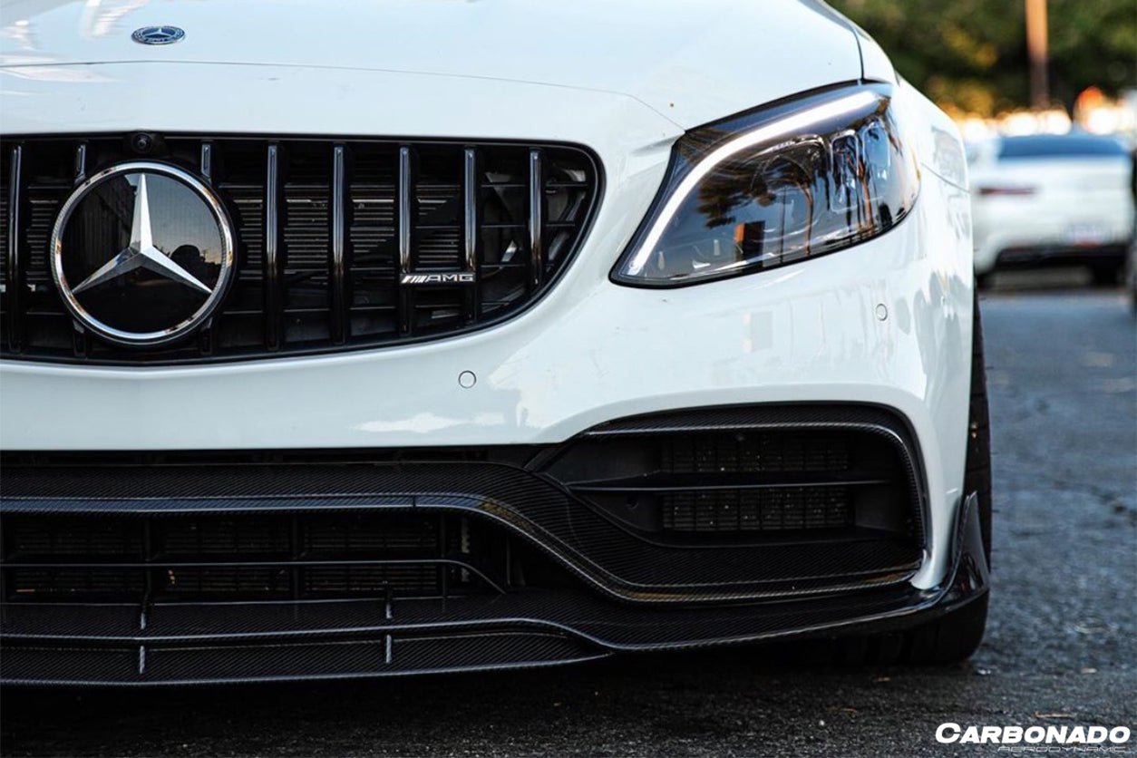 2015 - 2021 Mercedes Benz W205 C63/S AMG Sedan BR Style Front Lip