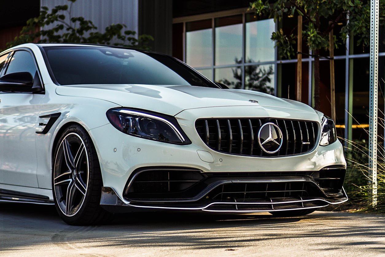 2015 - 2021 Mercedes Benz W205 C63/S AMG Sedan BR Style Front Lip