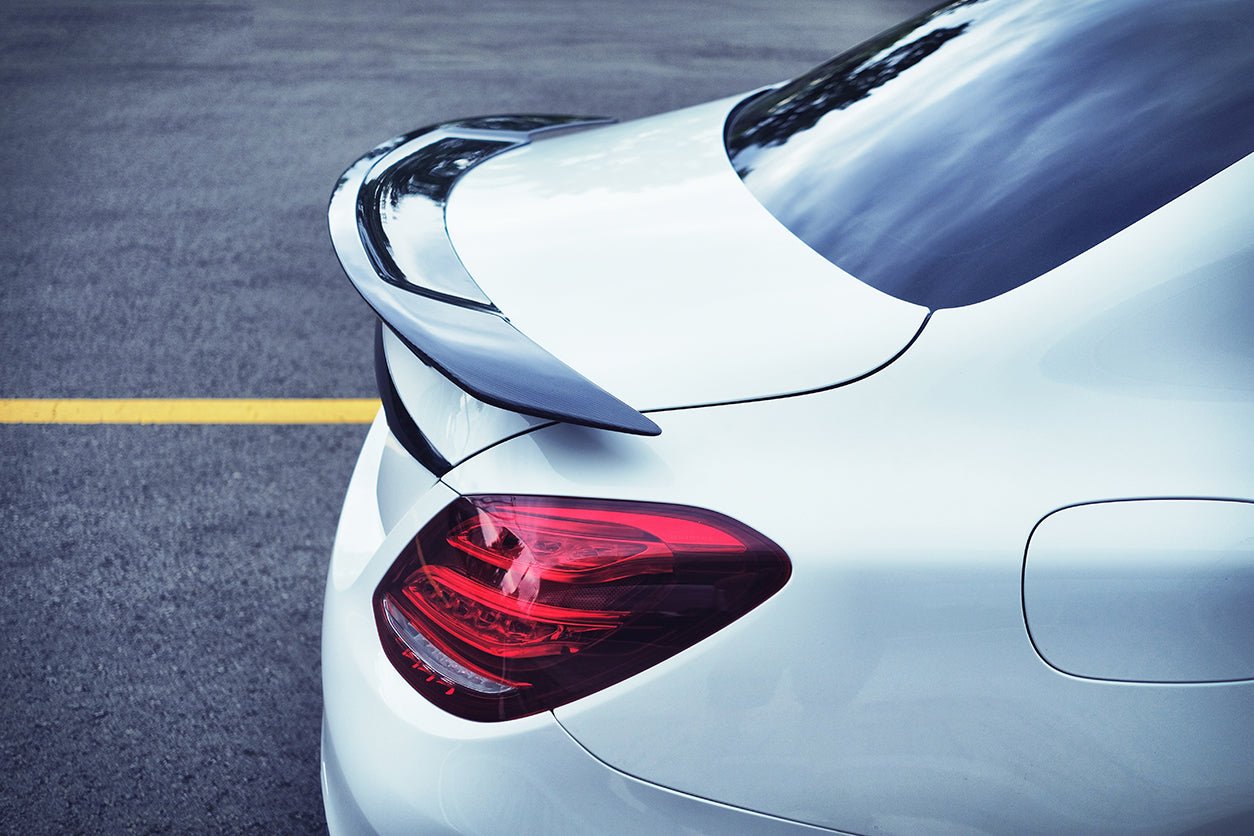 2015 - 2021 Mercedes Benz C-Class W205 Sedan RT-II Style Trunk Spoiler