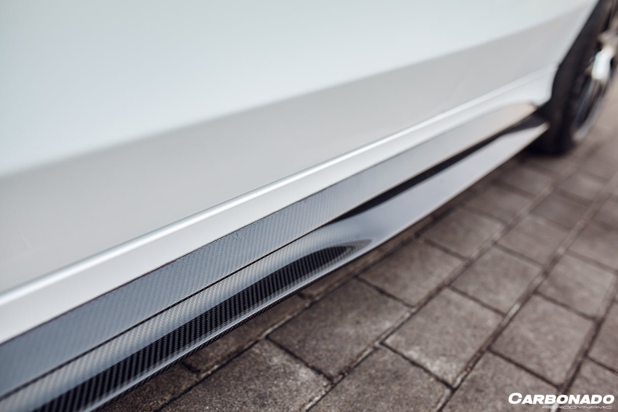 2015 - 2021 Mercedes Benz C-Class W205 Sedan PS Style Side Skirts