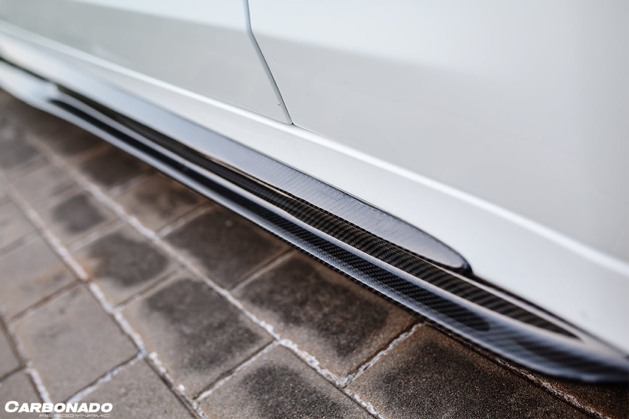 2015 - 2021 Mercedes Benz C-Class W205 Sedan PS Style Side Skirts