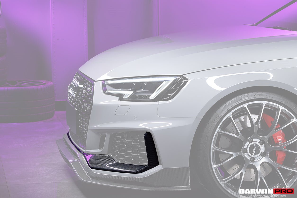2017 - 2019 Audi RS4 B9 Front Bumper Trim Lip