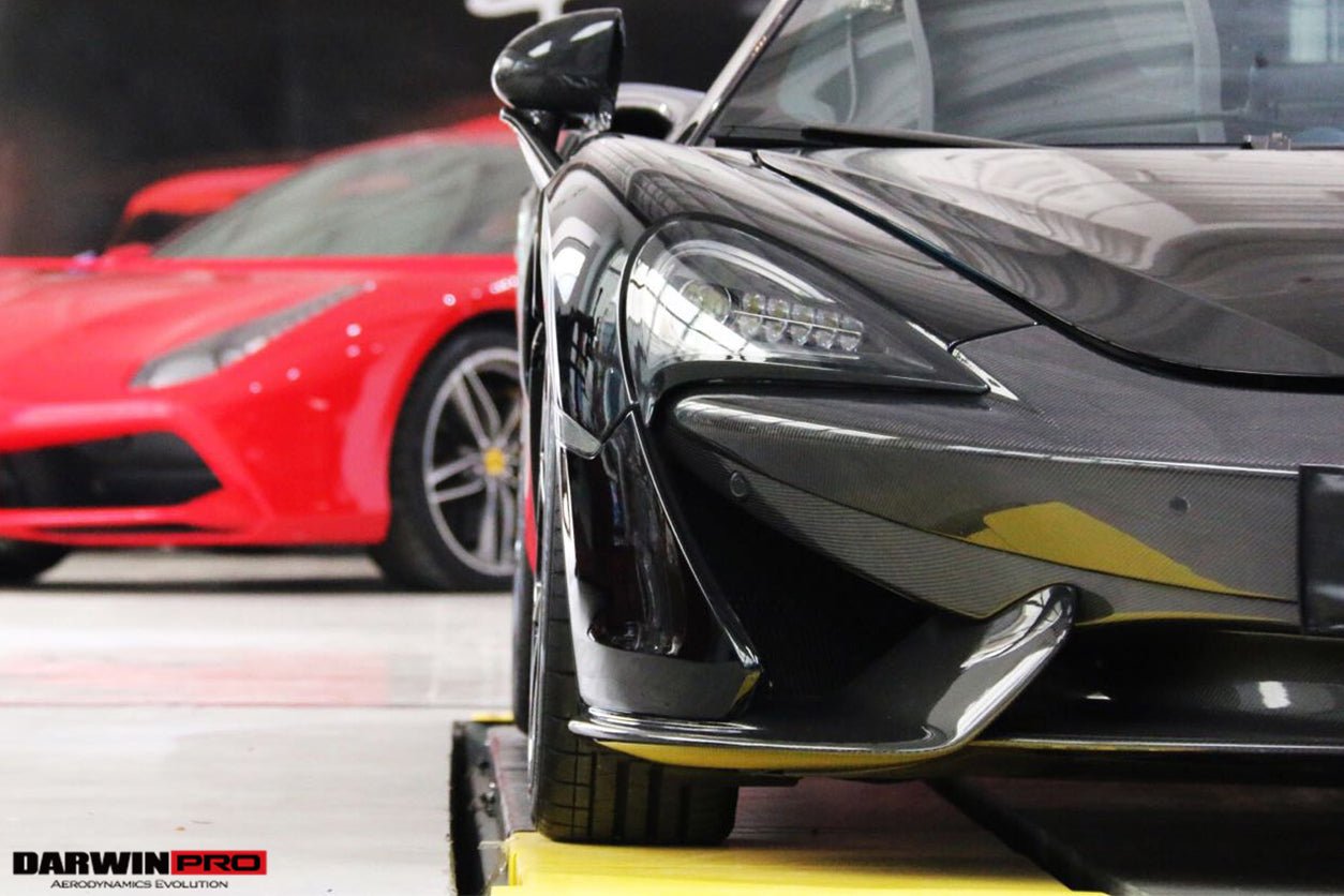 2015 - 2020 McLaren 540C/570s Front Bumper Side Splitter