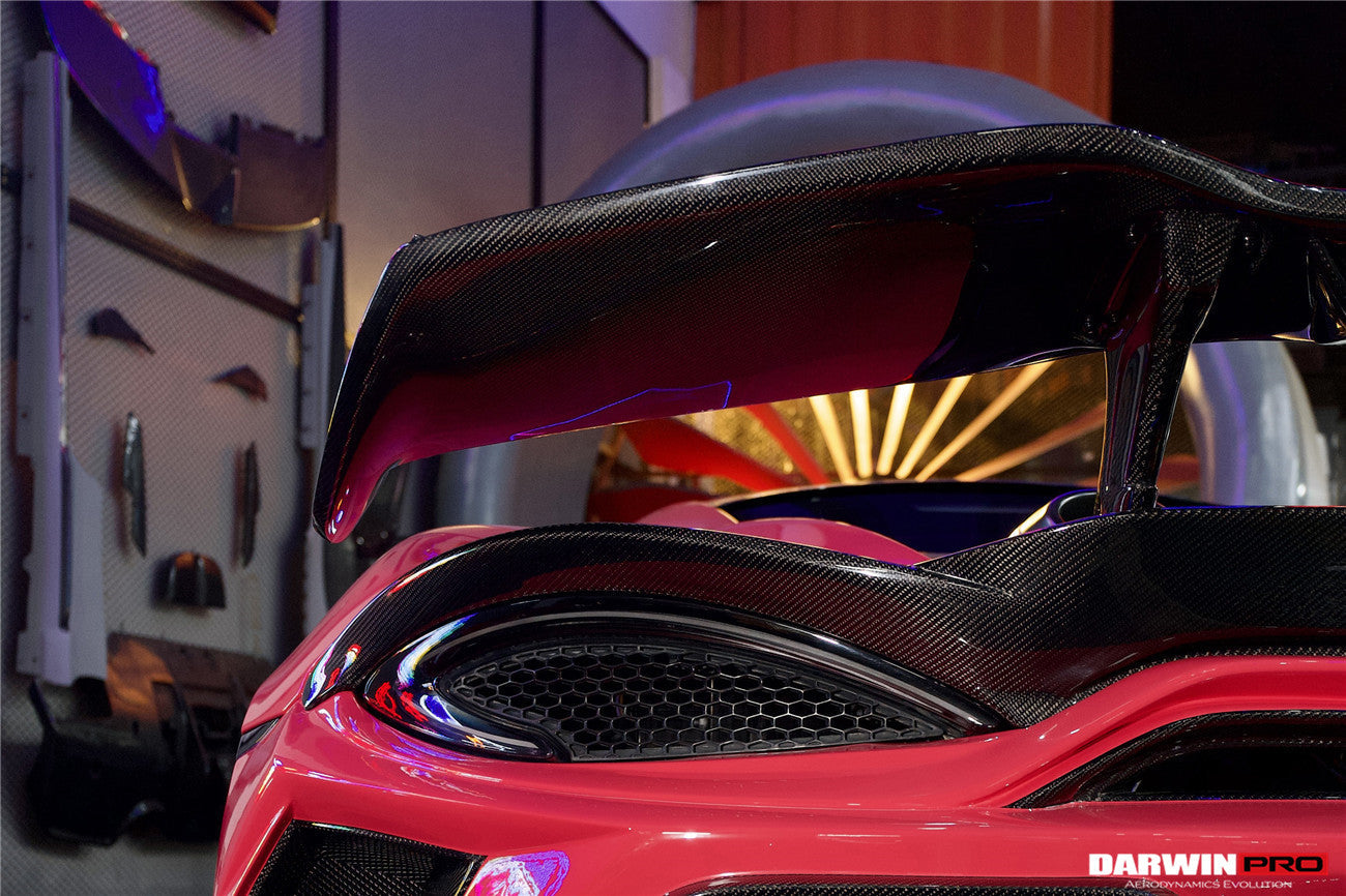 2015 - 2021 McLaren 540c & 570s BKSS Style Rear Bumper and Wing and Engine Trunk and Exhaust