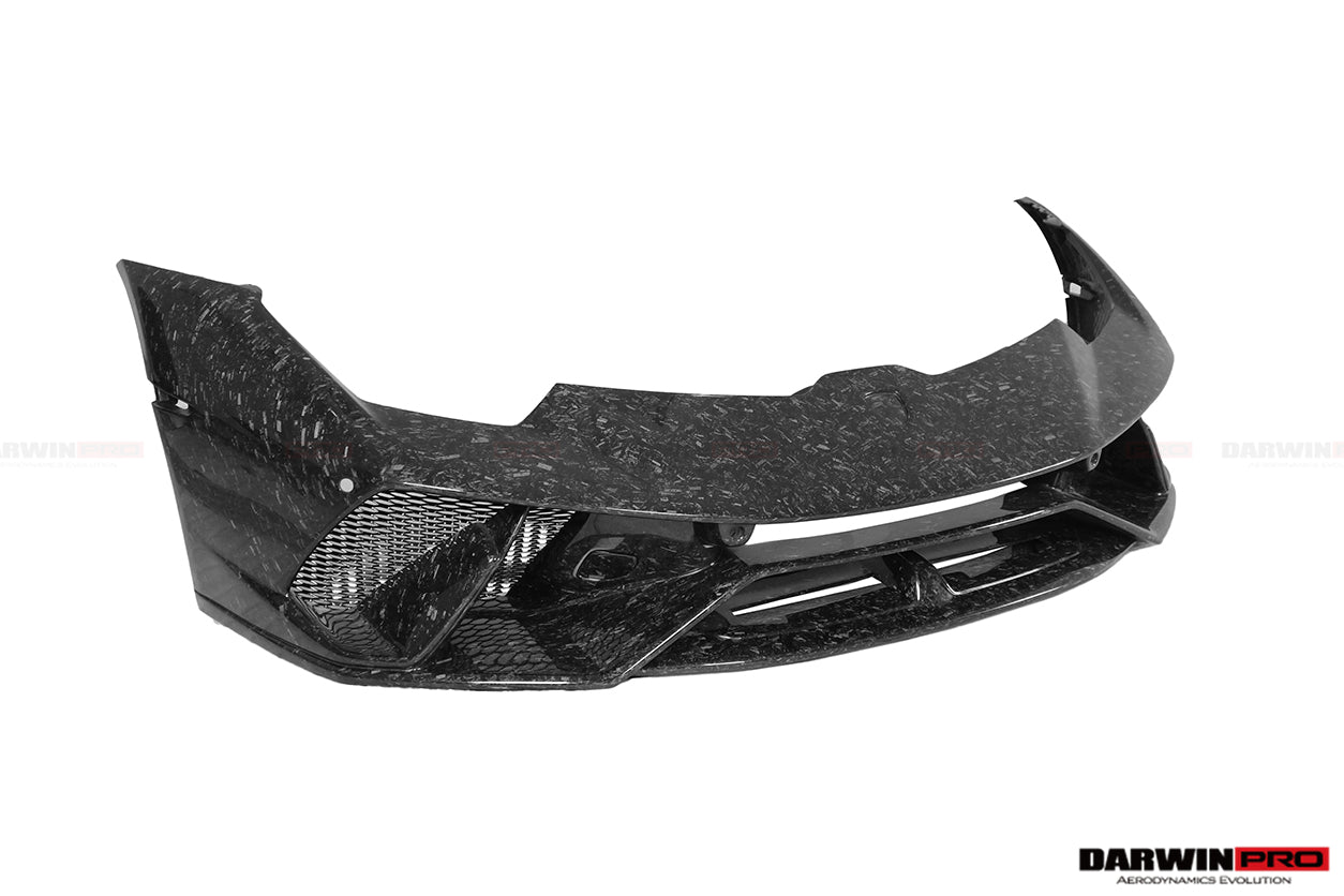 2015 - 2025 Lamborghini Huracan LP610 & LP580 & EVO & Tecnica Performante Style Partial Carbon Front Bumper
