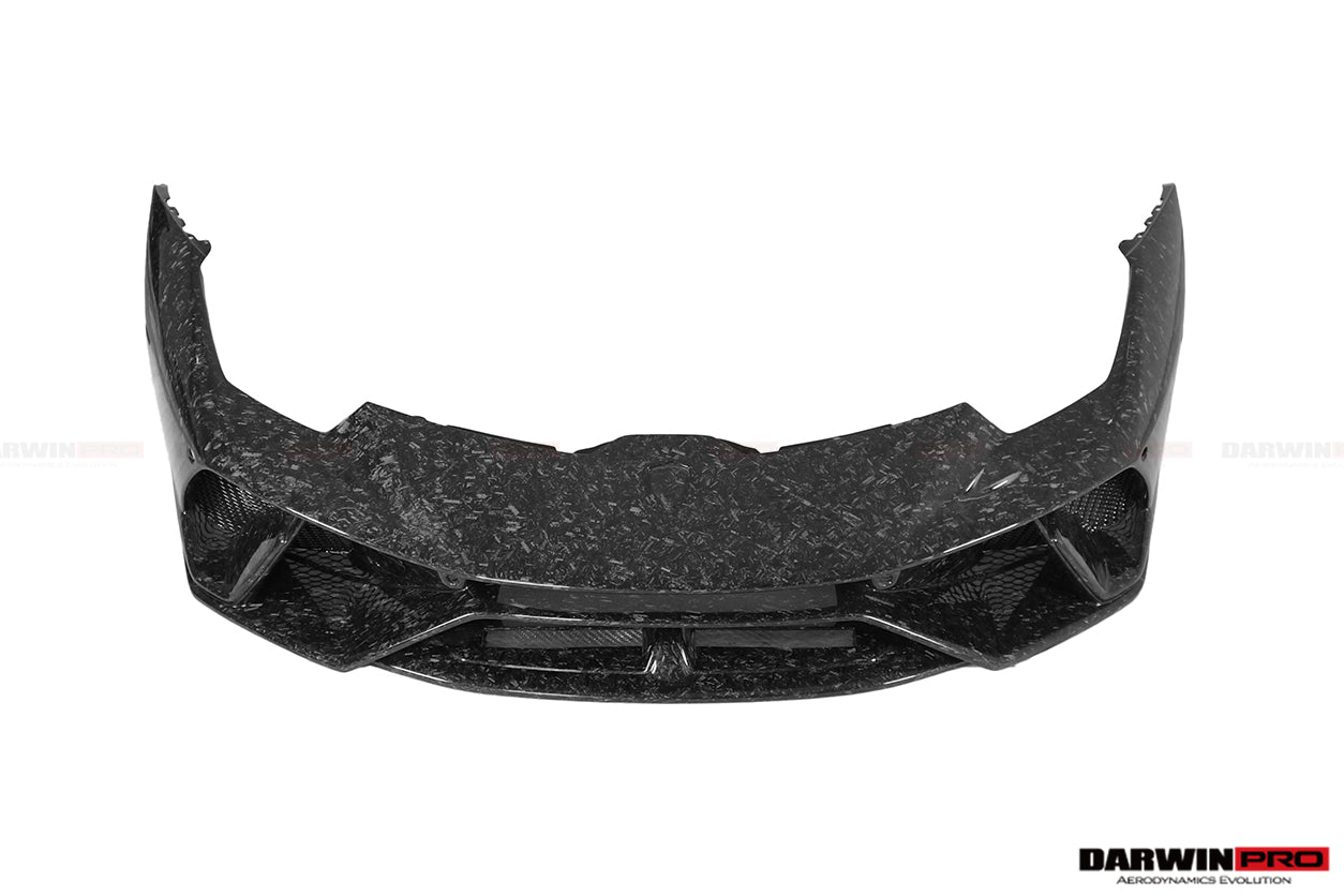 2015 - 2025 Lamborghini Huracan LP610 & LP580 & EVO & Tecnica Performante Style Partial Carbon Front Bumper