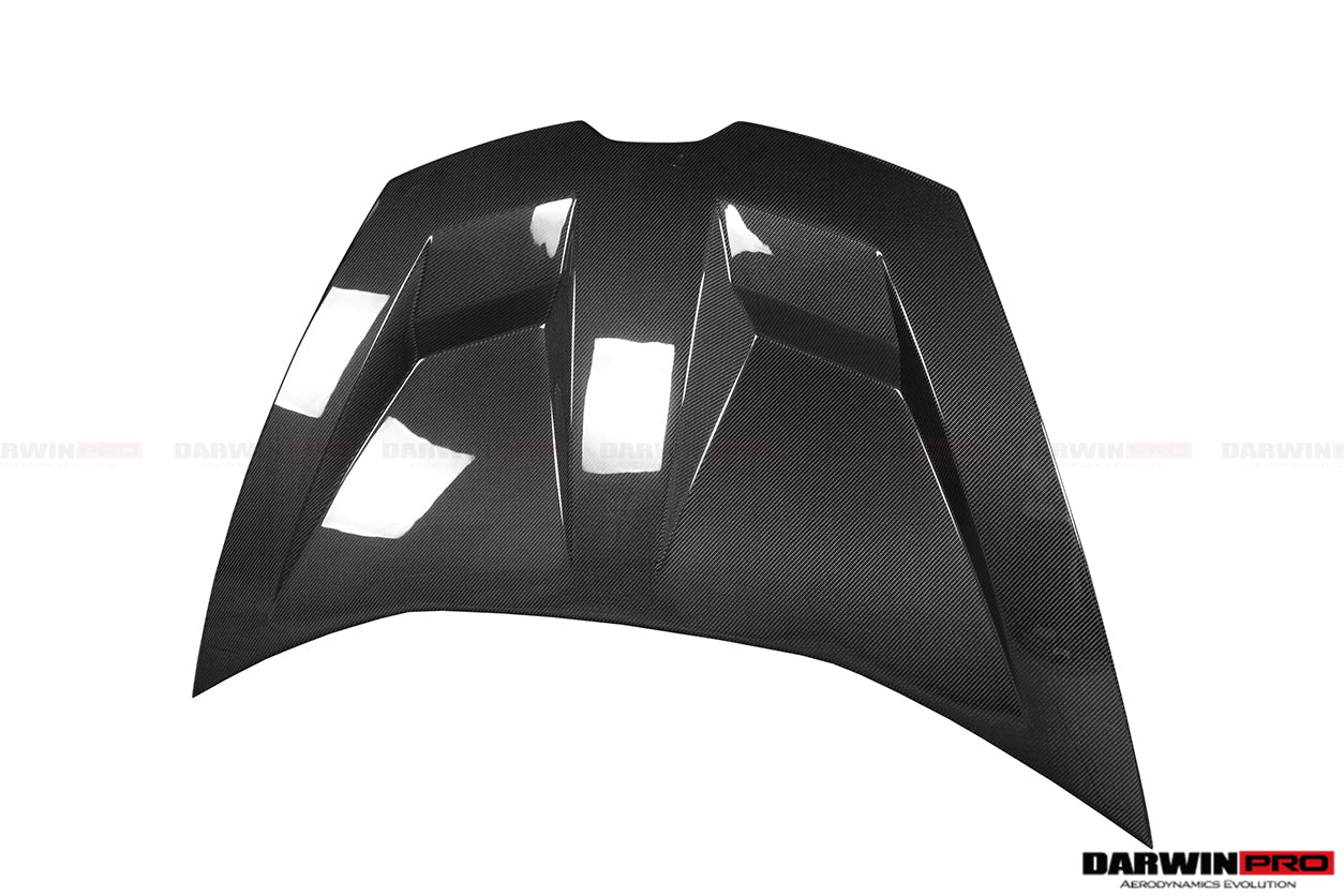 2015 - 2025 Lamborghini Huracan LP610 & LP580 & EVO & Tecnica BKSS Style Carbon Fiber Hood