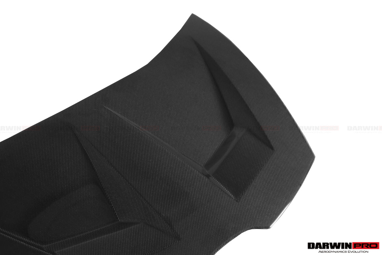 2015 - 2025 Lamborghini Huracan LP610 & LP580 & EVO & Tecnica BKSS Style Carbon Fiber Hood