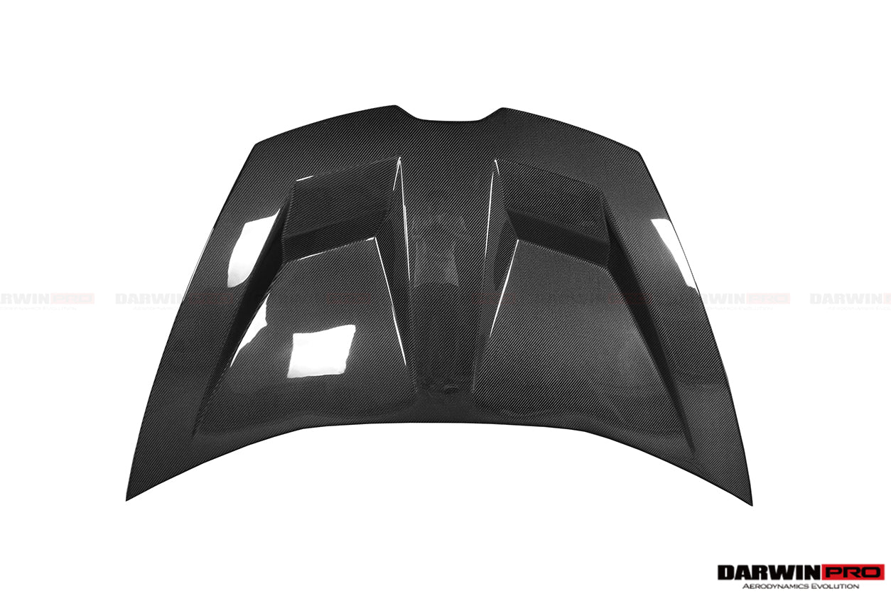 2015 - 2025 Lamborghini Huracan LP610 & LP580 & EVO & Tecnica BKSS Style Carbon Fiber Hood