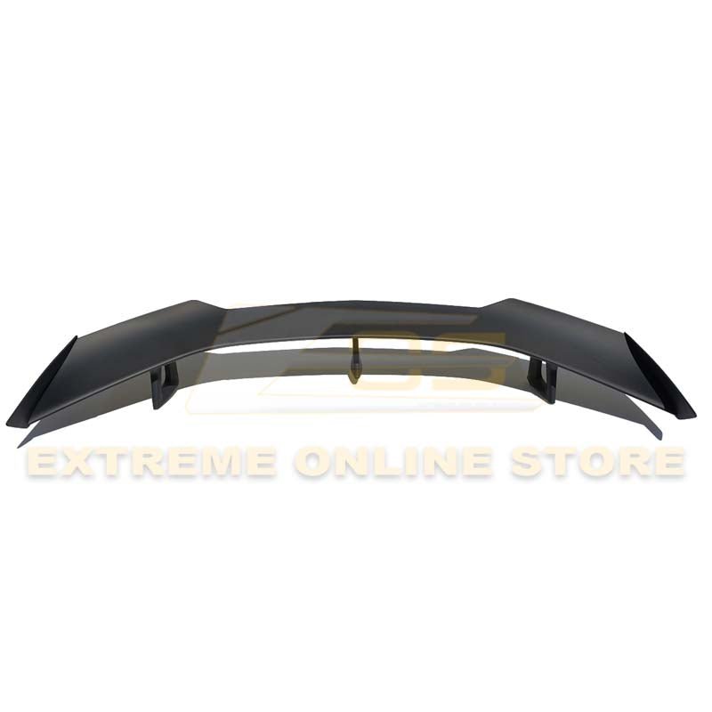 Chevrolet Camaro 6th Gen ZL1 1LE Style Gloss Black Carbon Fiber High Wing Rear Trunk Spoiler 2016-2024