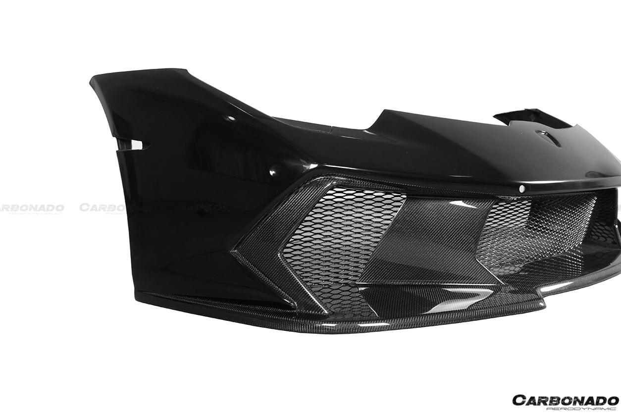 2015 - 2025 Lamborghini Huracan LP610 & LP580 & EVO & Tecnica VRS Style Front Bumper